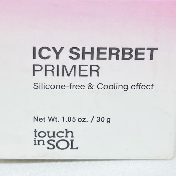 Touch In SOL Icy Sherbet Primer Silicone Free Cooling Effect 1.05oz New Exp 2023 - Picture 6 of 12